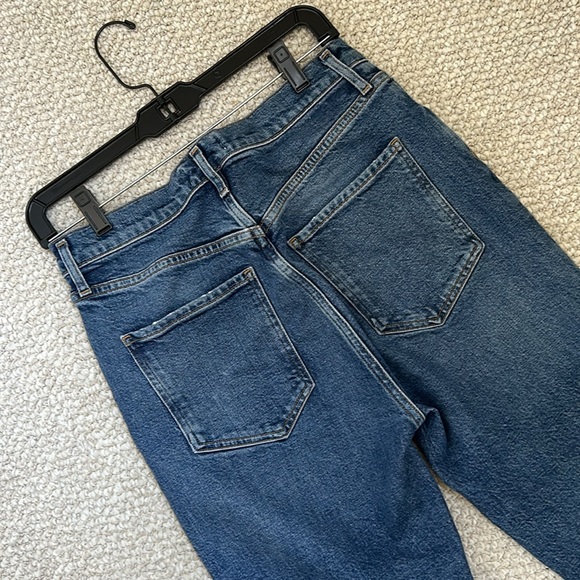 Agolde Riley High Rise Crop - Picture 5 of 8